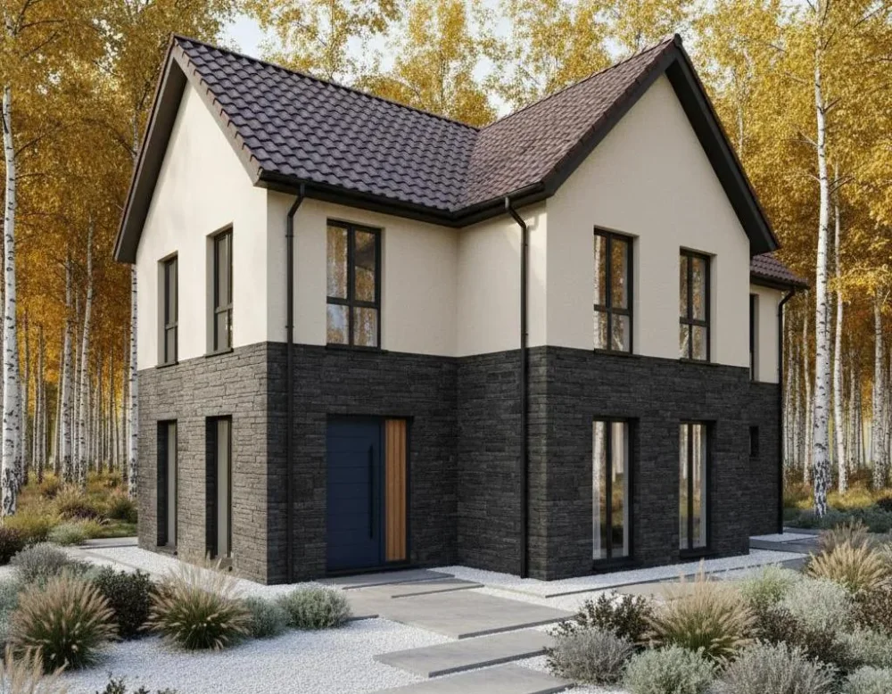 Проект Одноэтажный дом 11 на 12, 87 м2