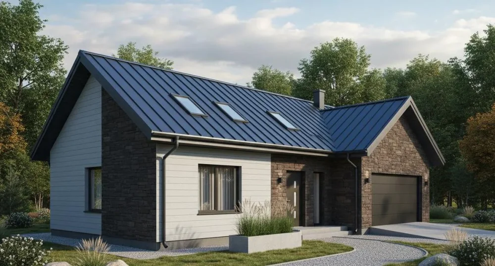 Проект Двухэтажный дом 13 на 12, 122 м2